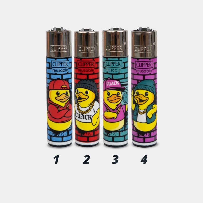 Clipper-Feuerzeug Cuack Style