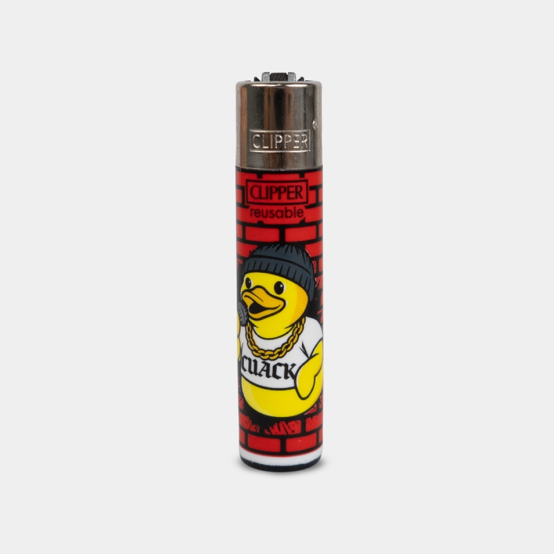 Clipper-Feuerzeug Cuack Style
