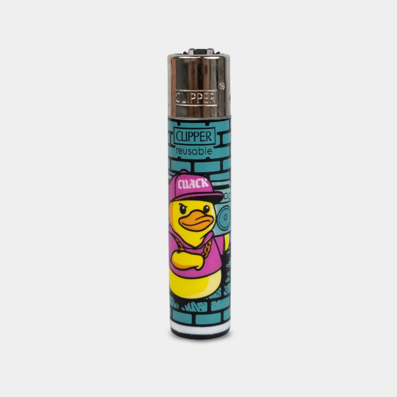 Clipper-Feuerzeug Cuack Style