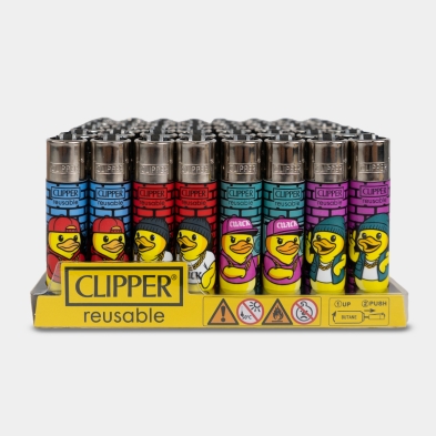 Clipper Cuack Style – Nachfüllbares Feuerzeug mit Enten-Design