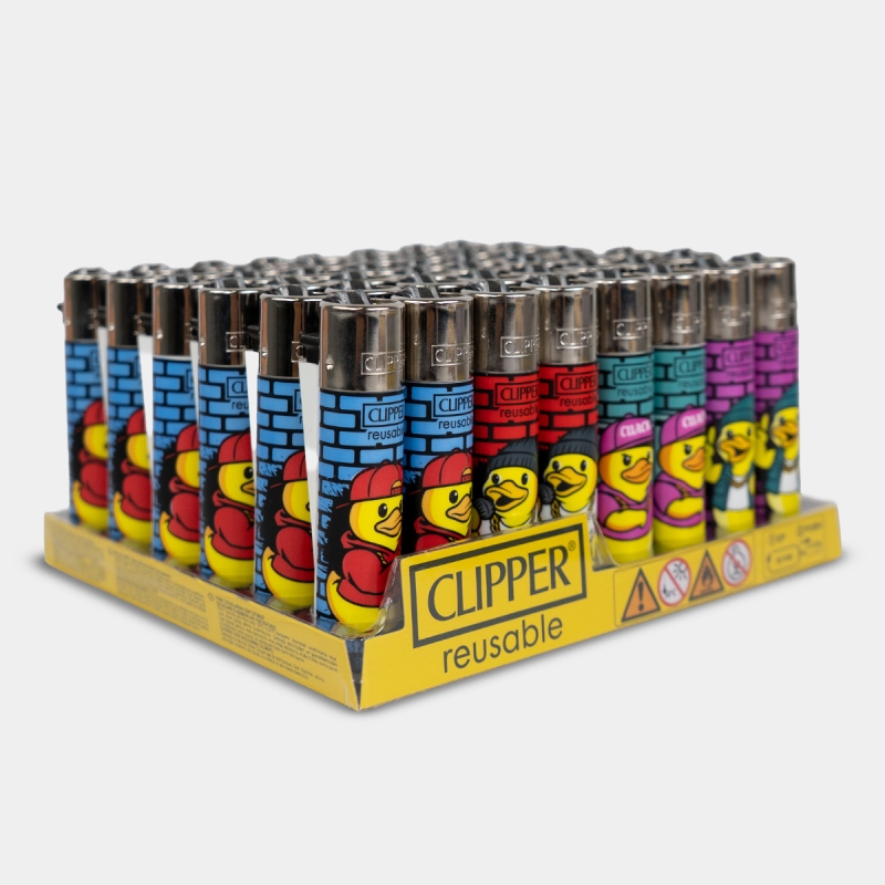 Clipper Cuack Style – Nachfüllbares Feuerzeug mit Enten-Design