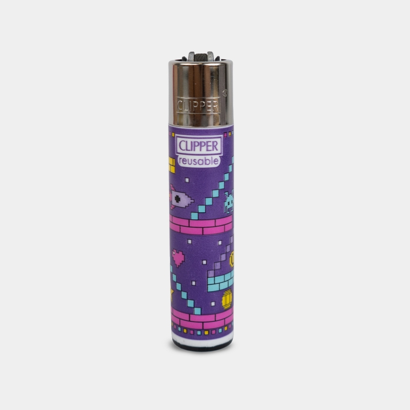 Clipper-Feuerzeug „Insert Coins“