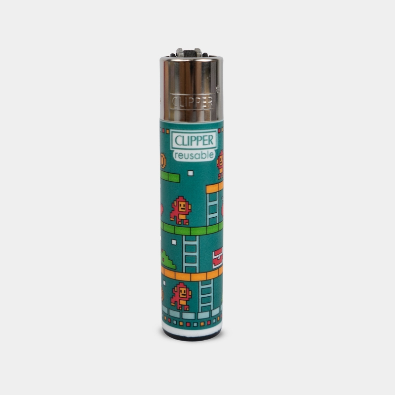 Clipper-Feuerzeug „Insert Coins“