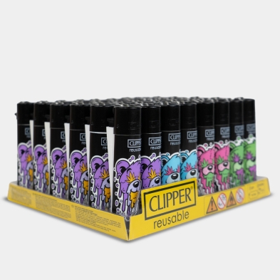 Clipper Feuerzeug Juicy Bears | 4 Sammlerdesigns