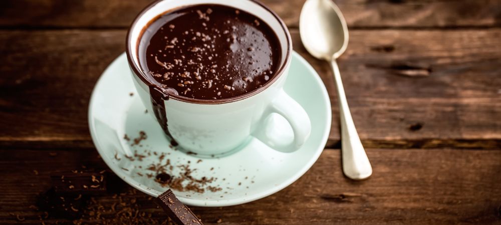 Chocolate a la taza y marihuana