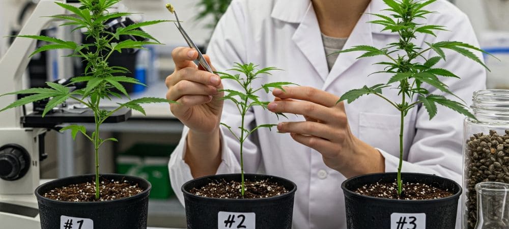 Genetische Selektion in kalifornischen Samenbanken